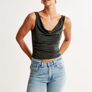 A&F cowl neck tank XXS